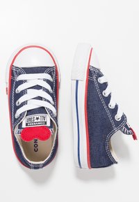 Converse CHUCK TAYLOR ALL STAR - Lära-gå-skor - navy/enamel red/blue