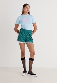 Jaded London BRODERIE EDGE SPORTY - Šortai - blue