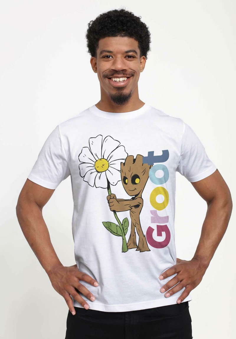 Marvel GOTG CLASSIC GROOT OVERSIZE UNISEX - T-shirt z nadrukiem