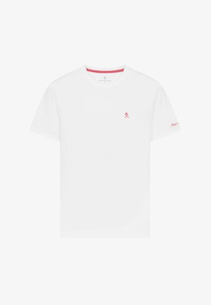 Harper & Neyer, T-SHIRT VITA CONTRAST - T-shirt print - white