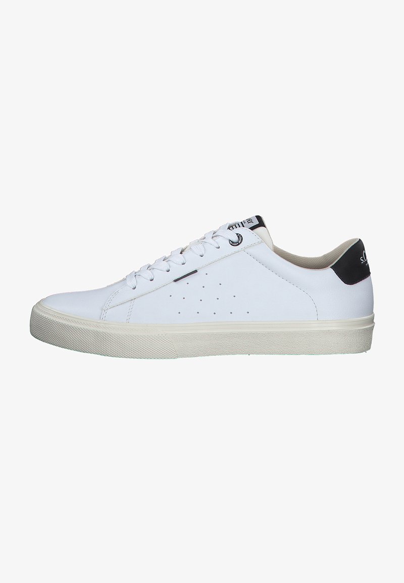 s.Oliver Sneaker low - white navy