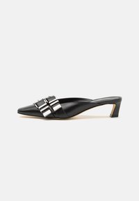 DARRINGTON KITTEN MULE - Heeled mules - black