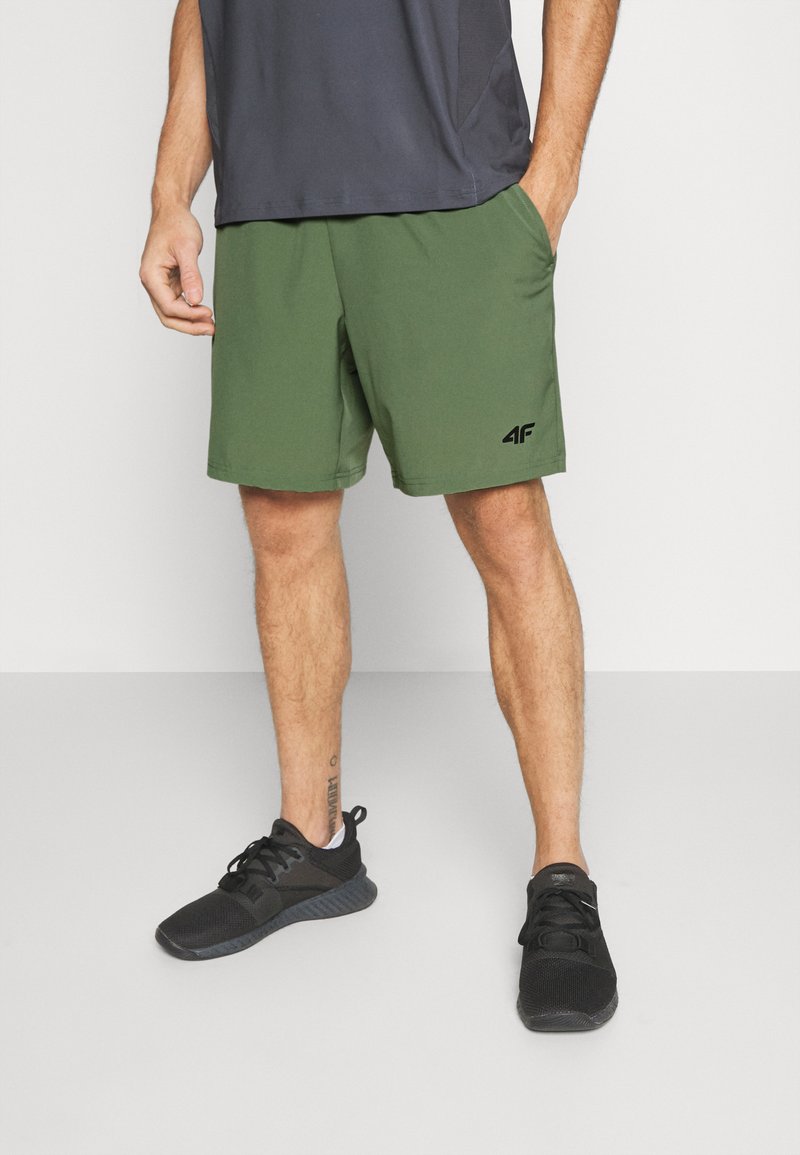 4F SHORTS Sports shorts khaki Zalando.co.uk
