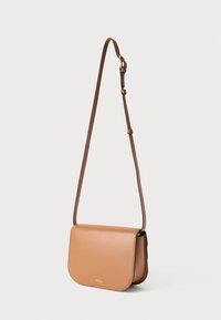 Furla SFERA CROSSBODY ROUND - Taška cez plece - light brown