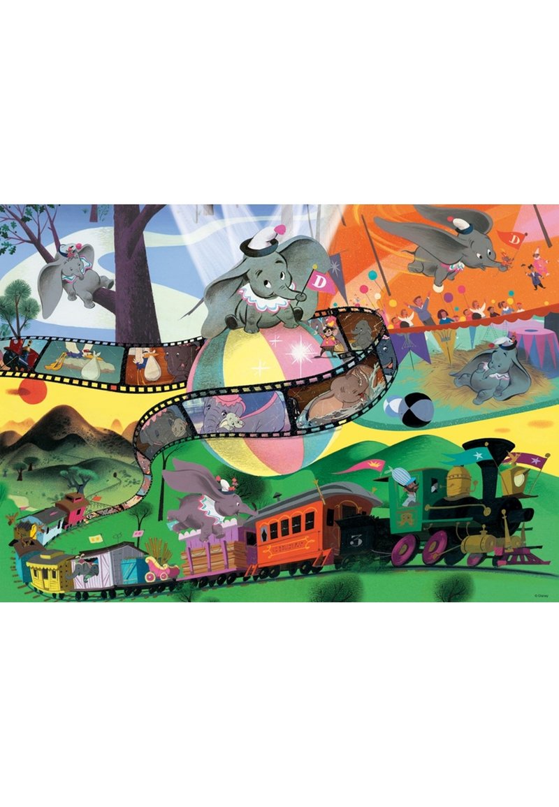Jumbo DISNEY CLASSIC COLLECTION DUMBO 1000 TEILE - Puzzle - multi ...