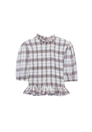 Koton, PLAID BLOUSE . - Blusa - beige