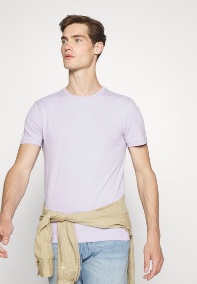 Polo Ralph Lauren CUSTOM SLIM FIT JERSEY CREWNECK T-SHIRT - T-shirt básica - spring iris