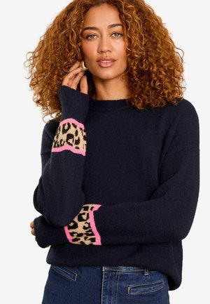Love & Roses Pulover - navy