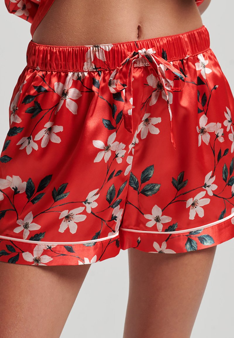 Superdry Pyjama bottoms wild rose/red Zalando.co.uk