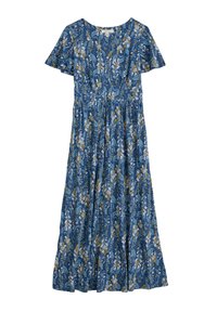 Seasalt Cornwall CHATEAUX - Maxi dress - lino foxglove marine/dark-blue ...