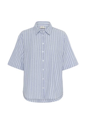 Kaffe KAMALENA - Skjortebluser - ebbandflow mel chalk stripe