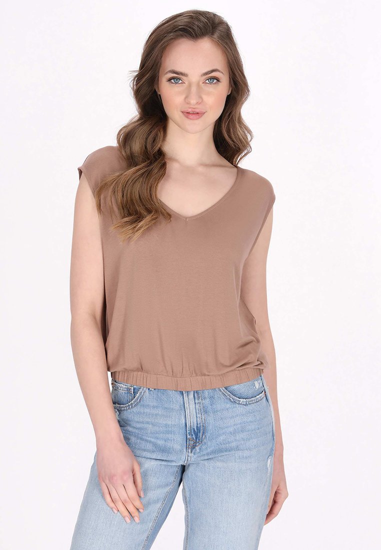 dreimaster Top zandkleur