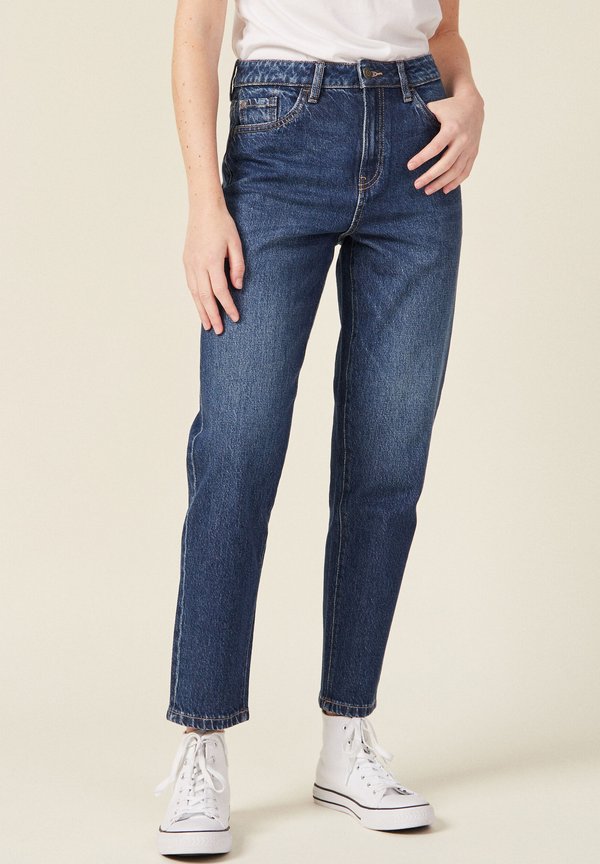 Jeans Tapered Fit - denim brut