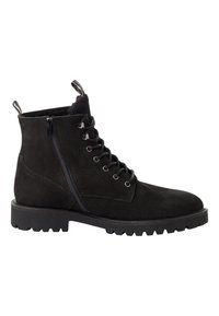 Marco Tozzi BY GUIDO MARIA KRETSCHMER - Fűzős bokacsizmák - black nubuck