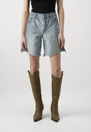 American Eagle PERFECT - Short en jean - indigo waters