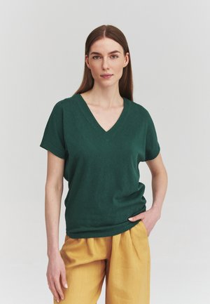 TATUUM, ARTICLE TAG: BLOUSES/SHIRTS - ARTICLE NAME: STENA - T-shirt basique - deep green