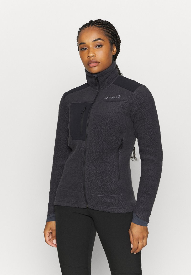 Norrøna - TROLLVEGGEN THERMAL PRO JACKET - Fleecová bunda - dark grey, Zvětšit