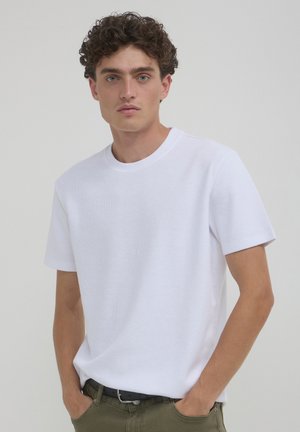 Calliope LAVORATO - T-shirt basic - bianco