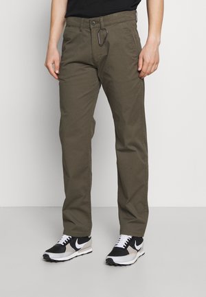 Pantalones chinos - dark khaki