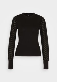 ONLNEW JANIA PUFF - Långärmad tröja - black