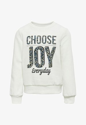 Sweatshirt - cloud dancer