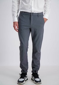 Lindbergh - SUPERFLEX  NORMAL  - Chinos - grey mix Miniatyrbild 1