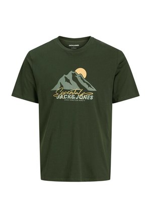 T-shirt imprimé - kaki