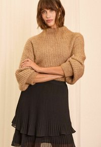 Love & Roses REGULAR FIT - Miniszoknya - black