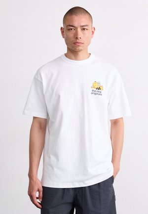 The New Originals SOUND SYSTEM TEE - T-shirt imprimé - white