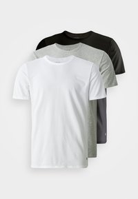Unselected, black/white/grey heather