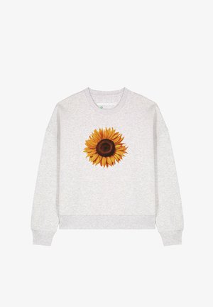 watapparel, SONNENBLUME - Sweatshirt - cool heather grey