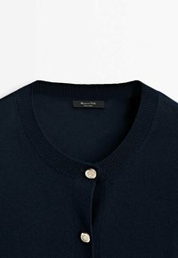 Massimo Dutti Gilet - dark blue