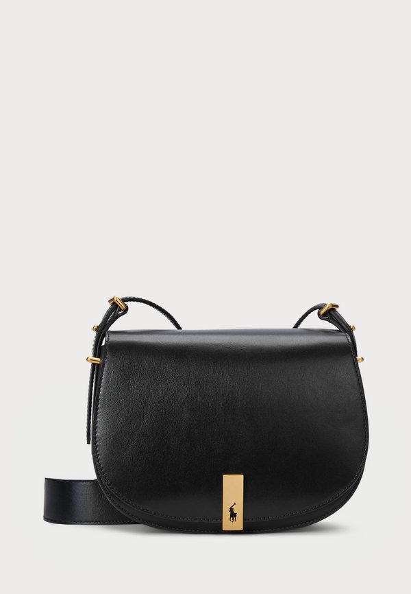 POLO ID LEATHER SADDLE BAG - Cross body bag