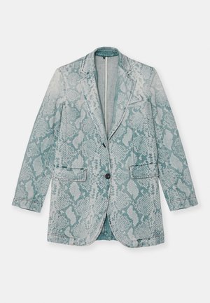 AGUZZE - Short coat - blue