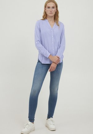 FABIANNE STRIPE - Blouse - amparo blue mix