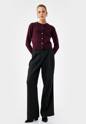 CREW NECK  - Kofta - bordeaux