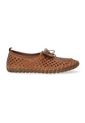 Sportieve veterschoenen - bronze