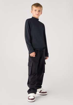 Terranova, PANTALONI TUTA CARGO BALLOON - Pantaloni cargo - nero