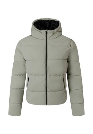 RESPECT, QUILTED WITH ZIP POCKETS - Vinterjakker - light grey