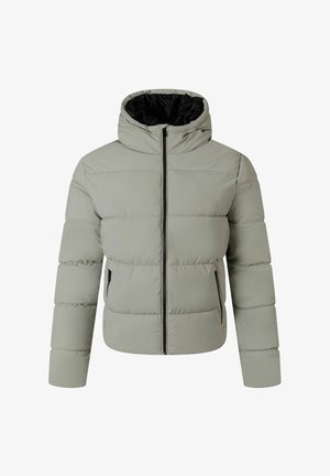 RESPECT, QUILTED WITH ZIP POCKETS - Vinterjakker - light grey
