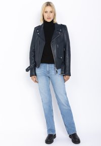 Schott LCW8600 - Leren jas - indigo