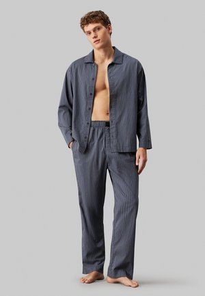 BOSS Holiday Long Set Pigiama Uomo - Comodo Set Notte In Cotone E Viscosa, Design Elegante