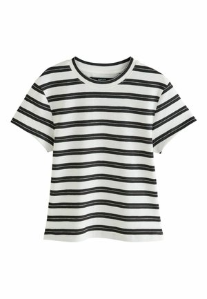 Next, Tričko s potlačou - black white stripe