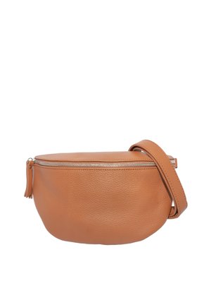 Cross body bag - cognac