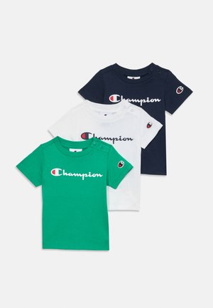 ICONS TODDLER UNISEX 3 PACK - T-shirt imprimé - dark blue/white/orange