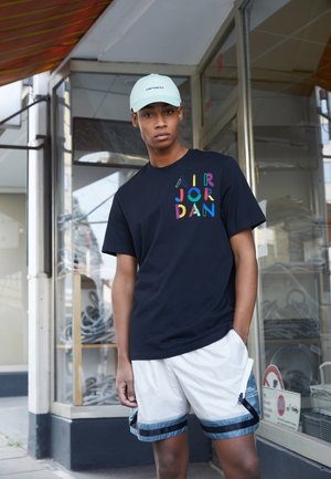 CREW - T-shirt con stampa - black