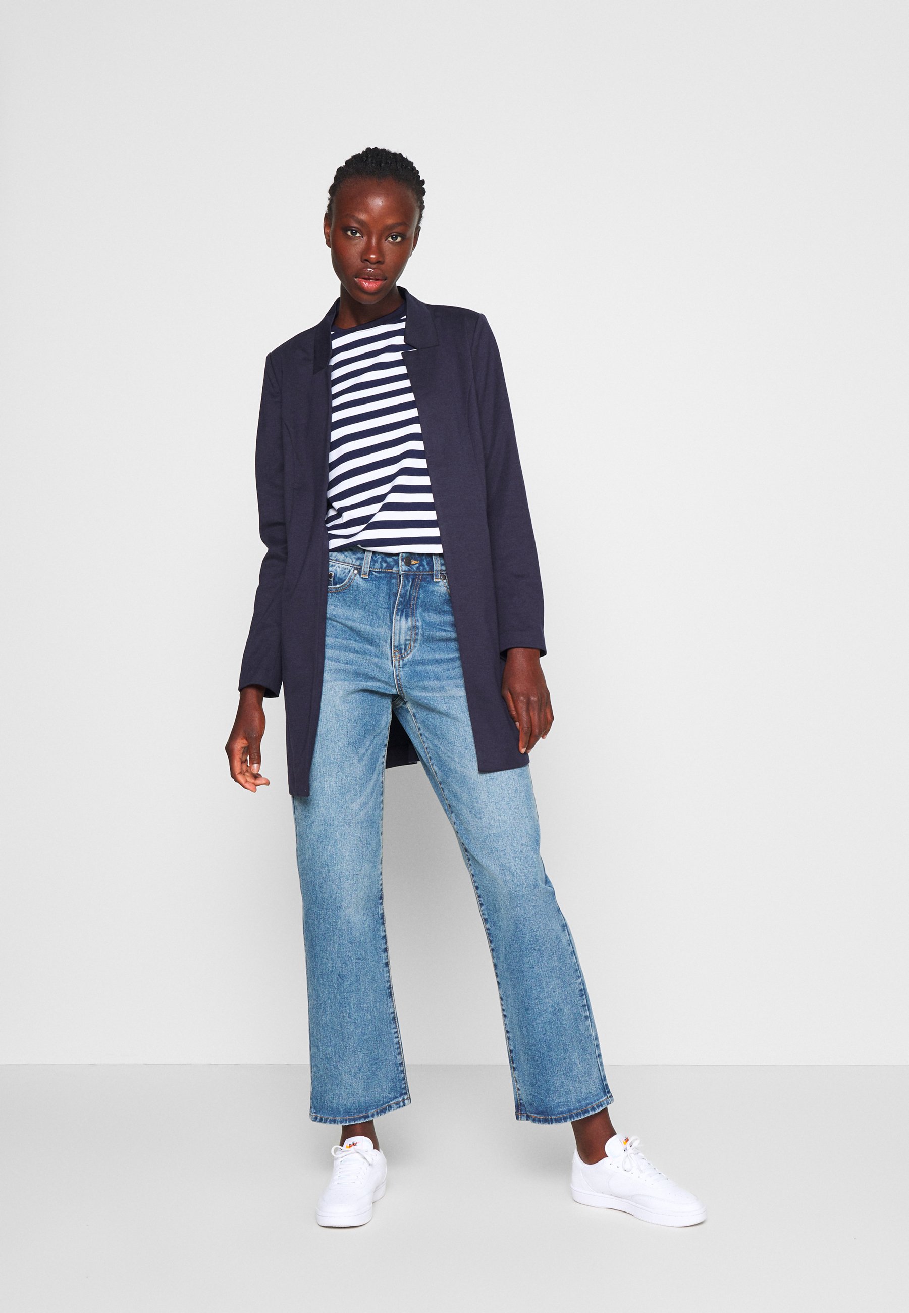 Object Tall OBJMOJI - Relaxed fit jeans - medium blue/blue - Zalando.ie