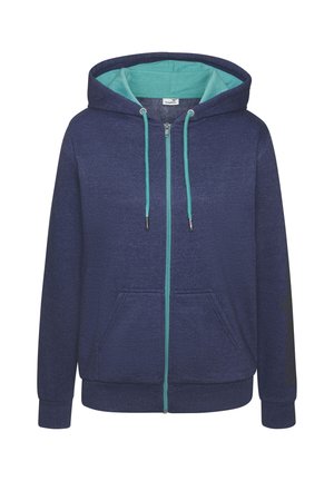 Zip-up sweatshirt - blau