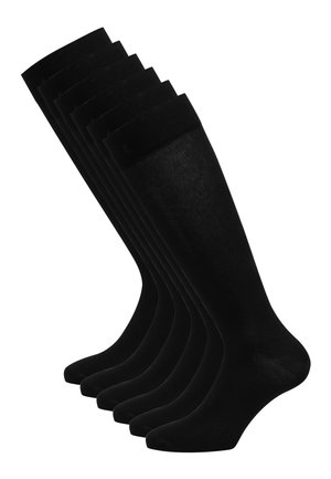 COMPRESSIONE GRADUATA PACK DA 6 PAIA - Chaussettes hautes -  nero