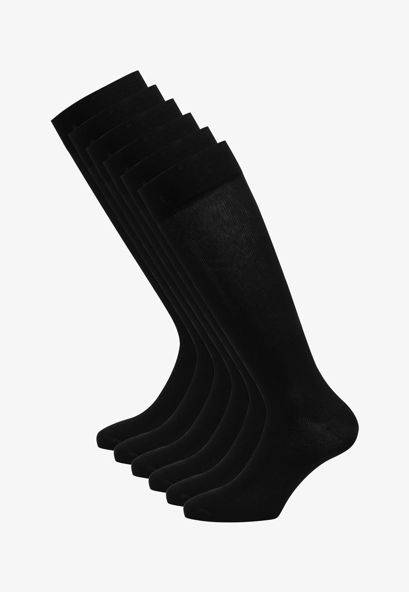 Golden Lady COMPRESSIONE GRADUATA PACK DA 6 PAIA - Calzettoni - nero